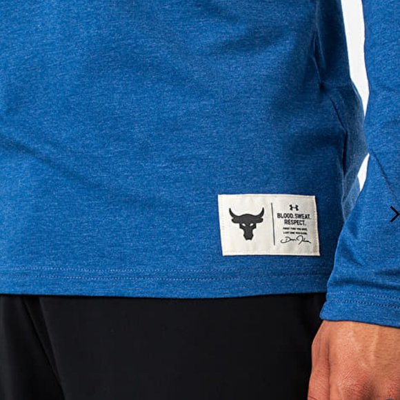 🌿Sale🌿 UNDER ARMOUR PROJECT ROCK IRON PARADISE L SLEEVE Men's 1346101 480 - Picture 4 of 4